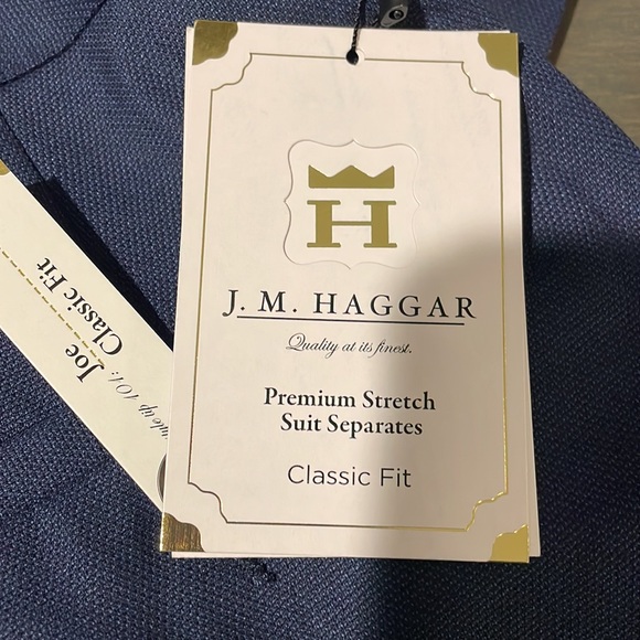 Haggle premium stretch suit separate blue 36x29 - Picture 4 of 8